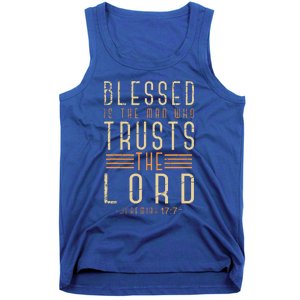 Bible Verse Christian God Savior Devotee Gift Jesus Tank Top