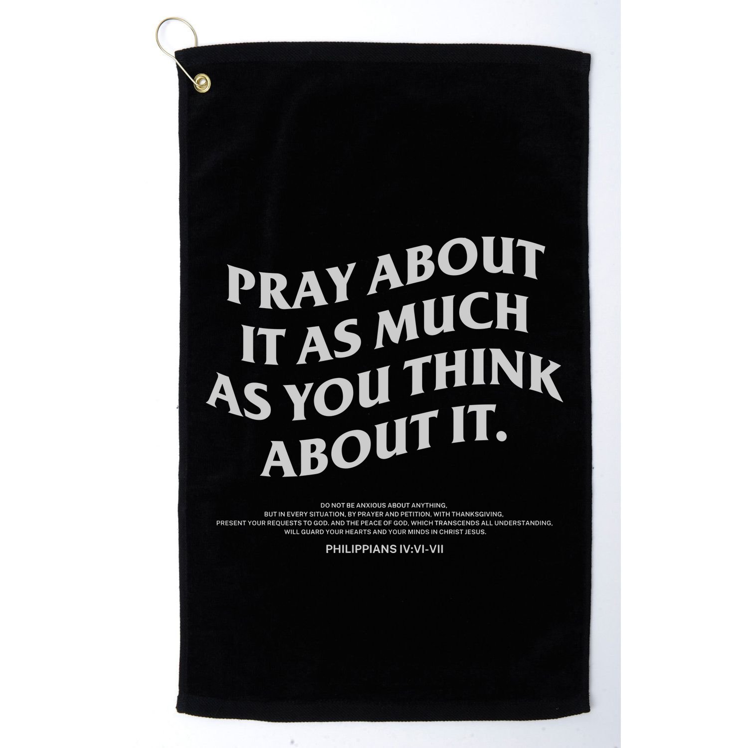 Bible Verse Christian Golf Towel