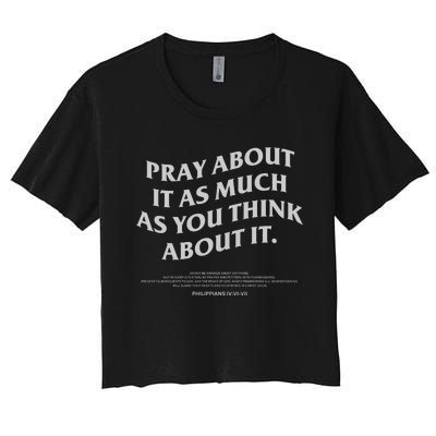 Bible Verse Christian Women's Crop Top Tee