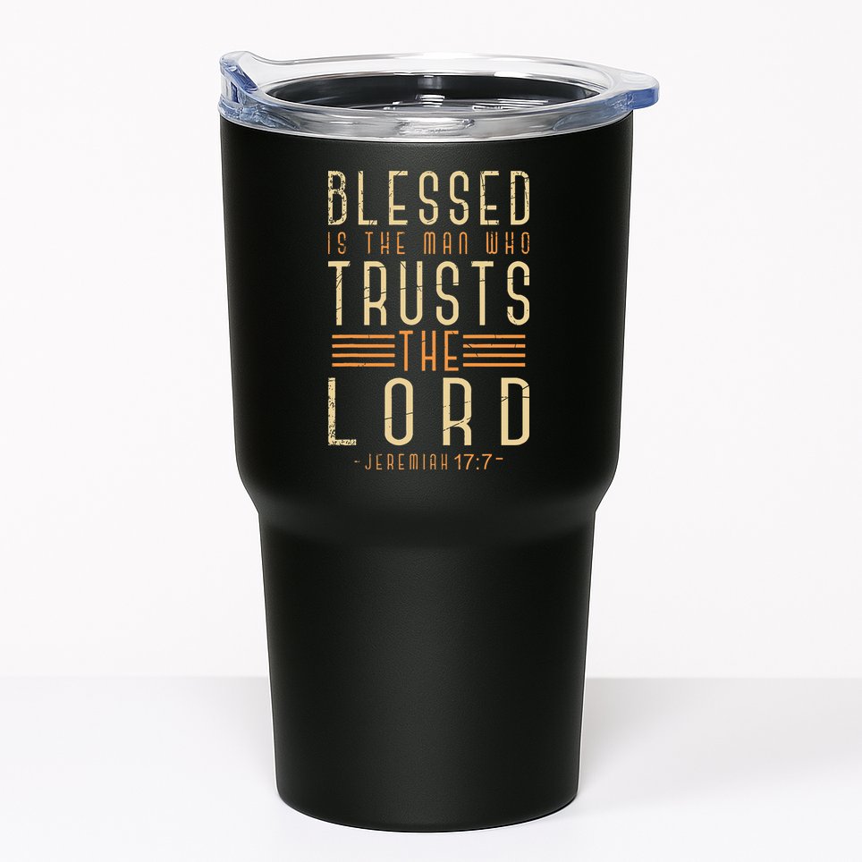 Bible Verse Christian God Savior Devotee Men Gift Jesus Tumbler