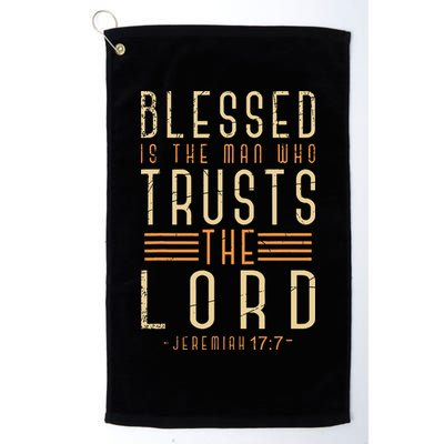 Bible Verse Christian God Savior Devotee Men Gift Jesus Golf Towel