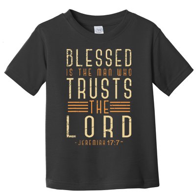 Bible Verse Christian God Savior Devotee Men Gift Jesus Toddler T-Shirt