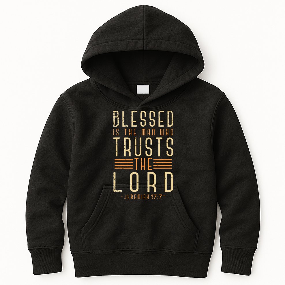 Bible Verse Christian God Savior Devotee Men Gift Jesus Kids Hoodie