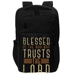 Bible Verse Christian God Savior Devotee Gift Jesus Impact Tech Backpack