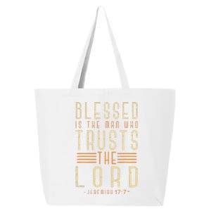 Bible Verse Christian God Savior Devotee Gift Jesus 25L Jumbo Tote