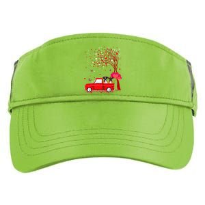 Boxer Valentine's Day Gifts Dogs Red Truck Hearts Adult Drive Performance Visor