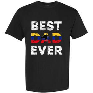 Best Venezuelan Dad Ever Venezuela Daddy FatherS Day Garment-Dyed Heavyweight T-Shirt