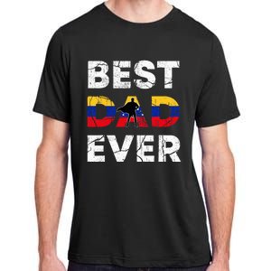 Best Venezuelan Dad Ever Venezuela Daddy FatherS Day Adult ChromaSoft Performance T-Shirt