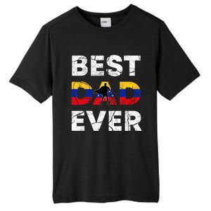 Best Venezuelan Dad Ever Venezuela Daddy FatherS Day Tall Fusion ChromaSoft Performance T-Shirt