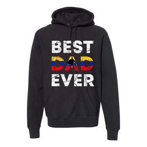 Best Venezuelan Dad Ever Venezuela Daddy FatherS Day Premium Hoodie