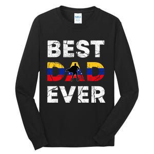 Best Venezuelan Dad Ever Venezuela Daddy FatherS Day Tall Long Sleeve T-Shirt