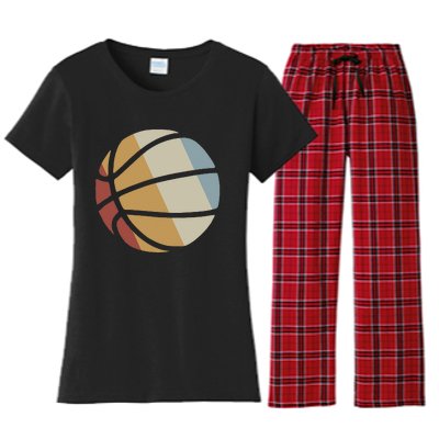 Basketball Valentines Day Basketball Is My Valentine Women's Flannel Pajama Set