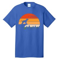 Beagle Vintage Dog Sunset Retro Style Gift Tall T-Shirt