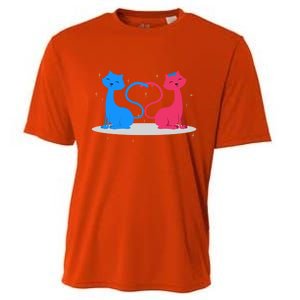 Brand: Valentines Day Clothes Rotic Loving Valentine's Day Cats For Lovers Grea Cooling Performance Crew T-Shirt