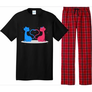 Brand: Valentines Day Clothes Rotic Loving Valentine's Day Cats For Lovers Grea Pajama Set