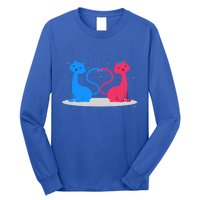 Brand: Valentines Day Clothes Rotic Loving Valentine's Day Cats For Lovers Grea Long Sleeve Shirt