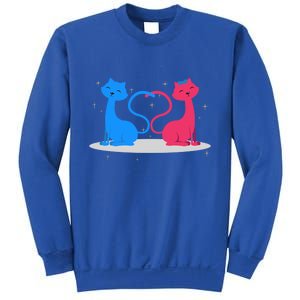 Brand: Valentines Day Clothes Rotic Loving Valentine's Day Cats For Lovers Grea Sweatshirt