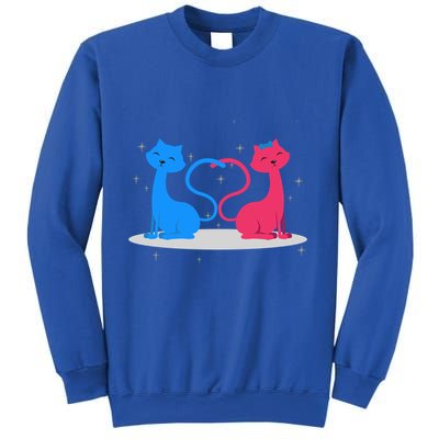 Brand: Valentines Day Clothes Rotic Loving Valentine's Day Cats For Lovers Grea Sweatshirt