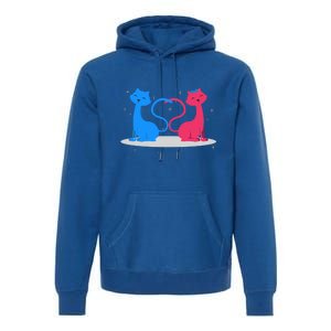 Brand: Valentines Day Clothes Rotic Loving Valentine's Day Cats For Lovers Grea Premium Hoodie