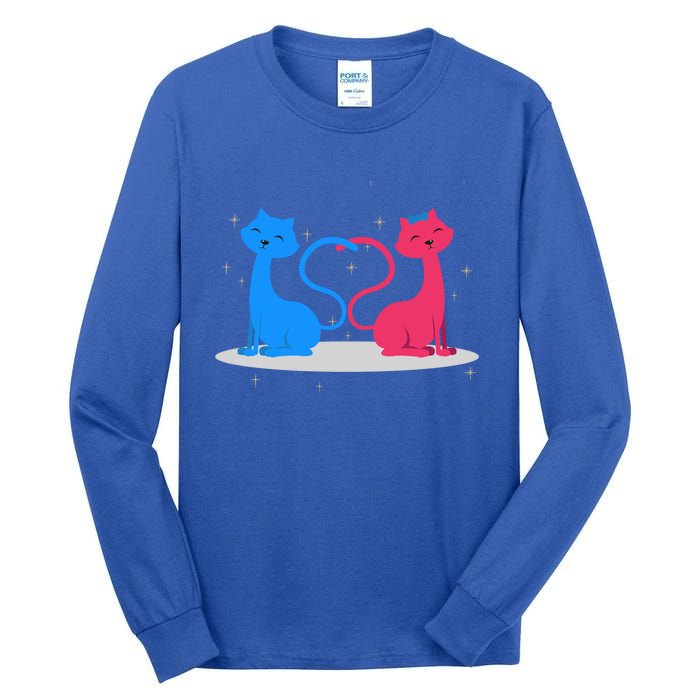 Brand: Valentines Day Clothes Rotic Loving Valentine's Day Cats For Lovers Grea Tall Long Sleeve T-Shirt