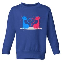 Brand: Valentines Day Clothes Rotic Loving Valentine's Day Cats For Lovers Grea Toddler Sweatshirt