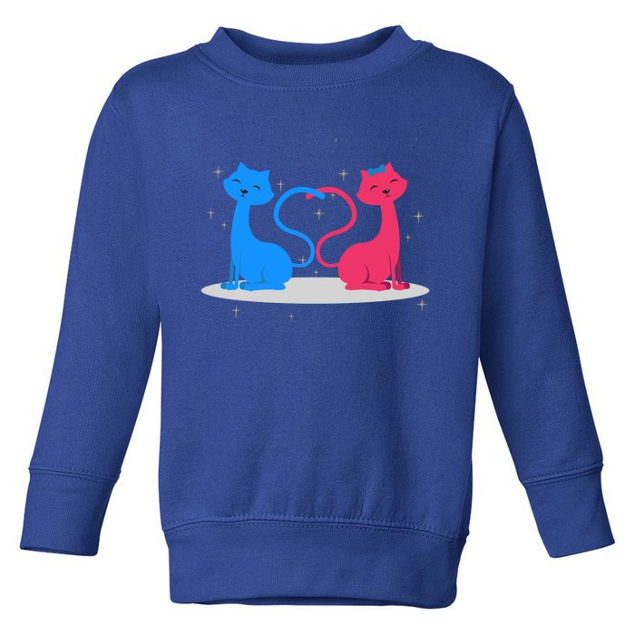 Brand: Valentines Day Clothes Rotic Loving Valentine's Day Cats For Lovers Grea Toddler Sweatshirt