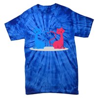 Brand: Valentines Day Clothes Rotic Loving Valentine's Day Cats For Lovers Grea Tie-Dye T-Shirt