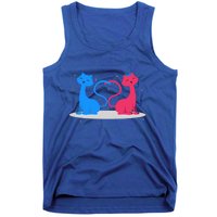 Brand: Valentines Day Clothes Rotic Loving Valentine's Day Cats For Lovers Grea Tank Top