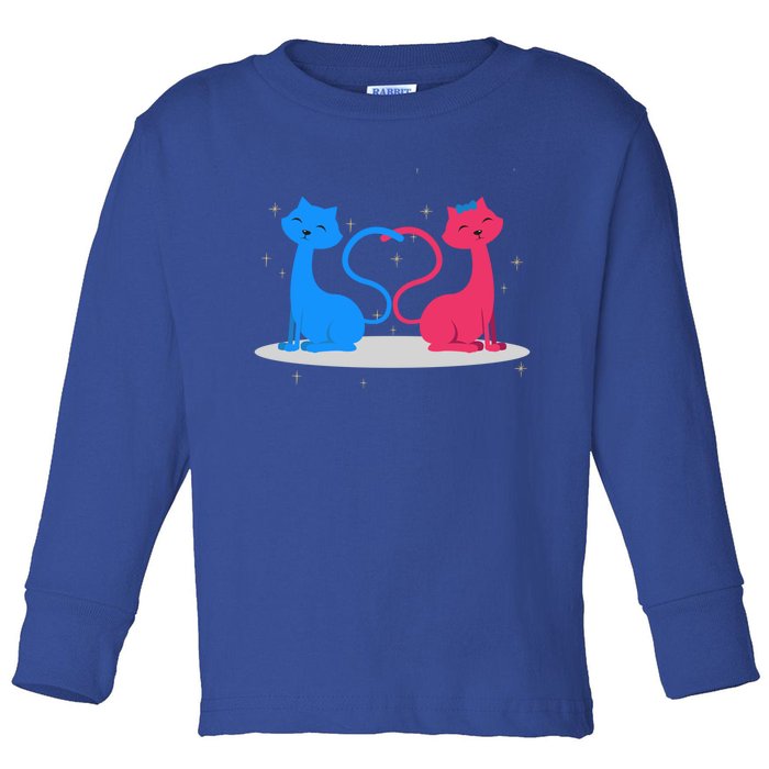 Brand: Valentines Day Clothes Rotic Loving Valentine's Day Cats For Lovers Grea Toddler Long Sleeve Shirt