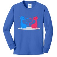 Brand: Valentines Day Clothes Rotic Loving Valentine's Day Cats For Lovers Grea Kids Long Sleeve Shirt