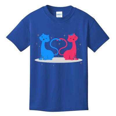 Brand: Valentines Day Clothes Rotic Loving Valentine's Day Cats For Lovers Grea Kids T-Shirt