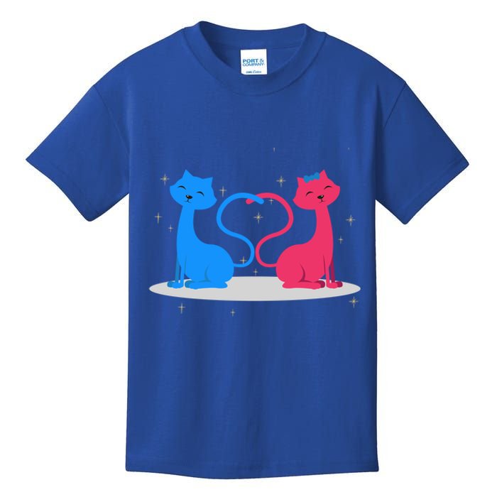 Brand: Valentines Day Clothes Rotic Loving Valentine's Day Cats For Lovers Grea Kids T-Shirt