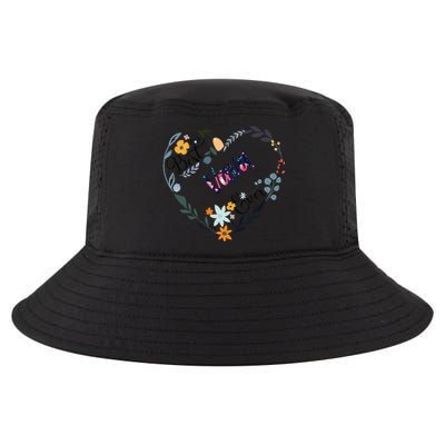 Best Vava Ever Flower Blessed Grandma Mother's Day Gift Cool Comfort Performance Bucket Hat