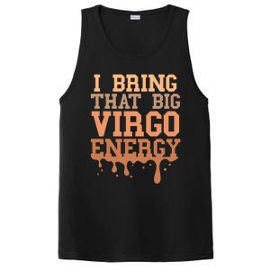 Big Virgo Energy Virgo Drip Melanin Vibes Birthday PosiCharge Competitor Tank