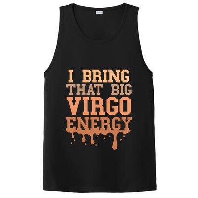 Big Virgo Energy Virgo Drip Melanin Vibes Birthday PosiCharge Competitor Tank