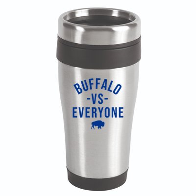 Buffalo Vs Everybody 16oz Travel Tumbler