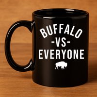 Buffalo Vs Everybody 11oz C Handle Ceramic Mug