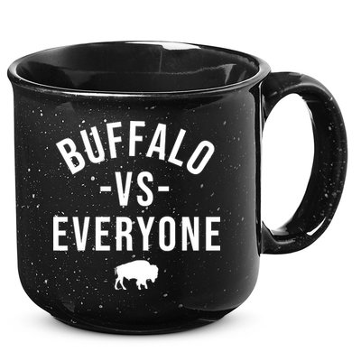 Buffalo Vs Everybody 15oz Campfire Ceramic Mug