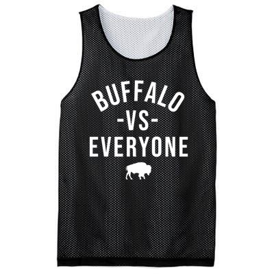 Buffalo Vs Everybody Mesh Reversible Basketball Jersey Tank