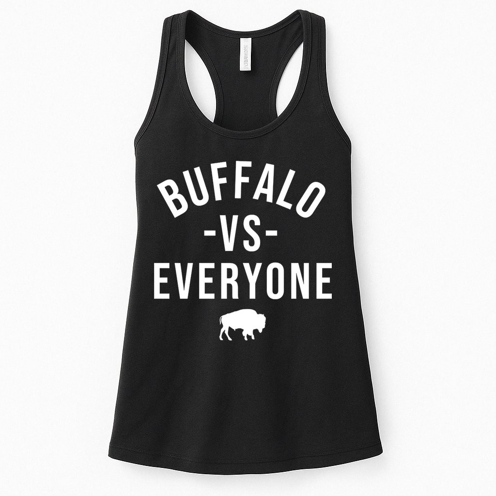 Buffalo Vs Everybody Womens Tank Top