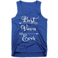 Best Vava Ever Proud Grandmas Birthday Family Christmas Cute Gift Tank Top