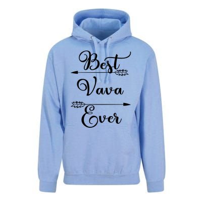 Best Vava Ever Proud Grandmas Birthday Family Christmas Cute Gift Unisex Surf Hoodie