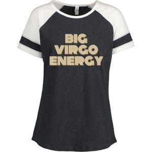 Big Virgo Energy Astrology Gift Enza Ladies Jersey Colorblock Tee