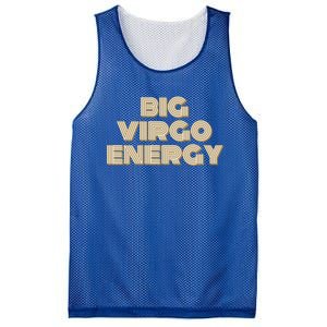 Big Virgo Energy Astrology Gift Mesh Reversible Basketball Jersey Tank