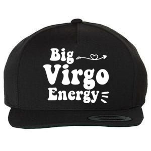 Big Virgo Energy Groovy Zodiac Sign Astrology Horoscope Cool Gift Wool Snapback Cap