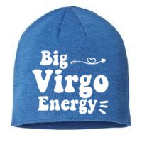 Big Virgo Energy Groovy Zodiac Sign Astrology Horoscope Cool Gift Sustainable Beanie