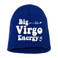 Big Virgo Energy Groovy Zodiac Sign Astrology Horoscope Cool Gift Short Acrylic Beanie