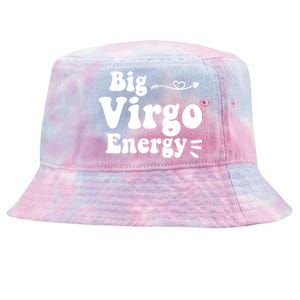 Big Virgo Energy Groovy Zodiac Sign Astrology Horoscope Cool Gift Tie-Dyed Bucket Hat