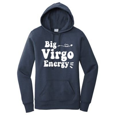 Big Virgo Energy Groovy Zodiac Sign Astrology Horoscope Cool Gift Women's Pullover Hoodie