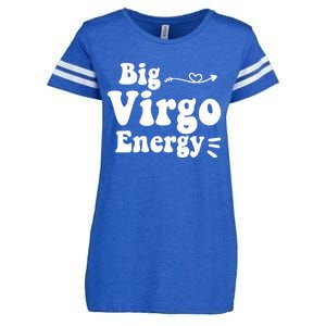 Big Virgo Energy Groovy Zodiac Sign Astrology Horoscope Cool Gift Enza Ladies Jersey Football T-Shirt